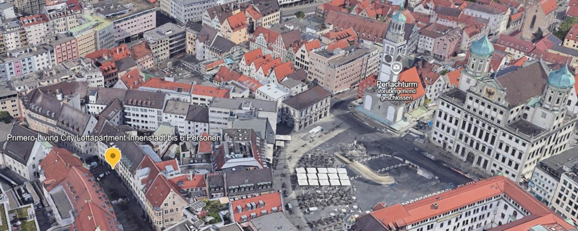 Primero City-Loftdomizil Innenstadt 84Qm Mit Grosser Gemeinschaftsterrasse Augsburg Buitenkant foto